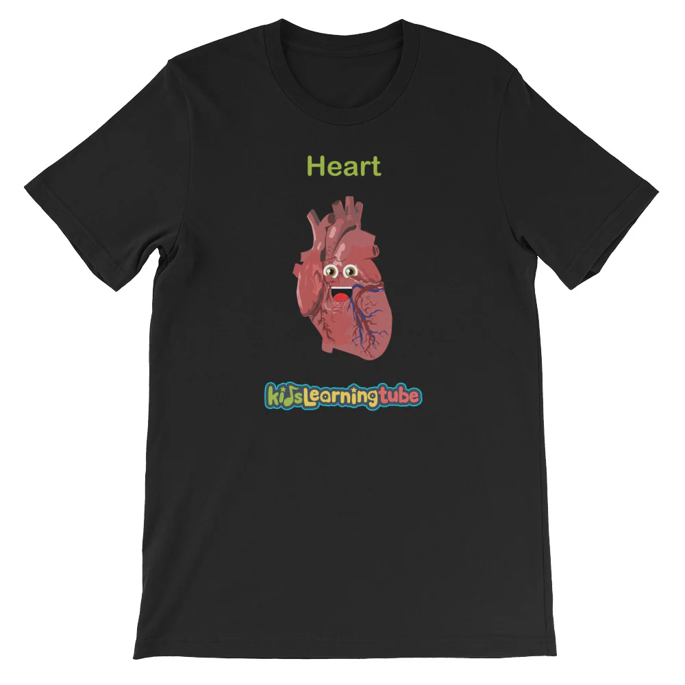 'Heart' Adult Unisex Short-Sleeve T-Shirt - Image 2