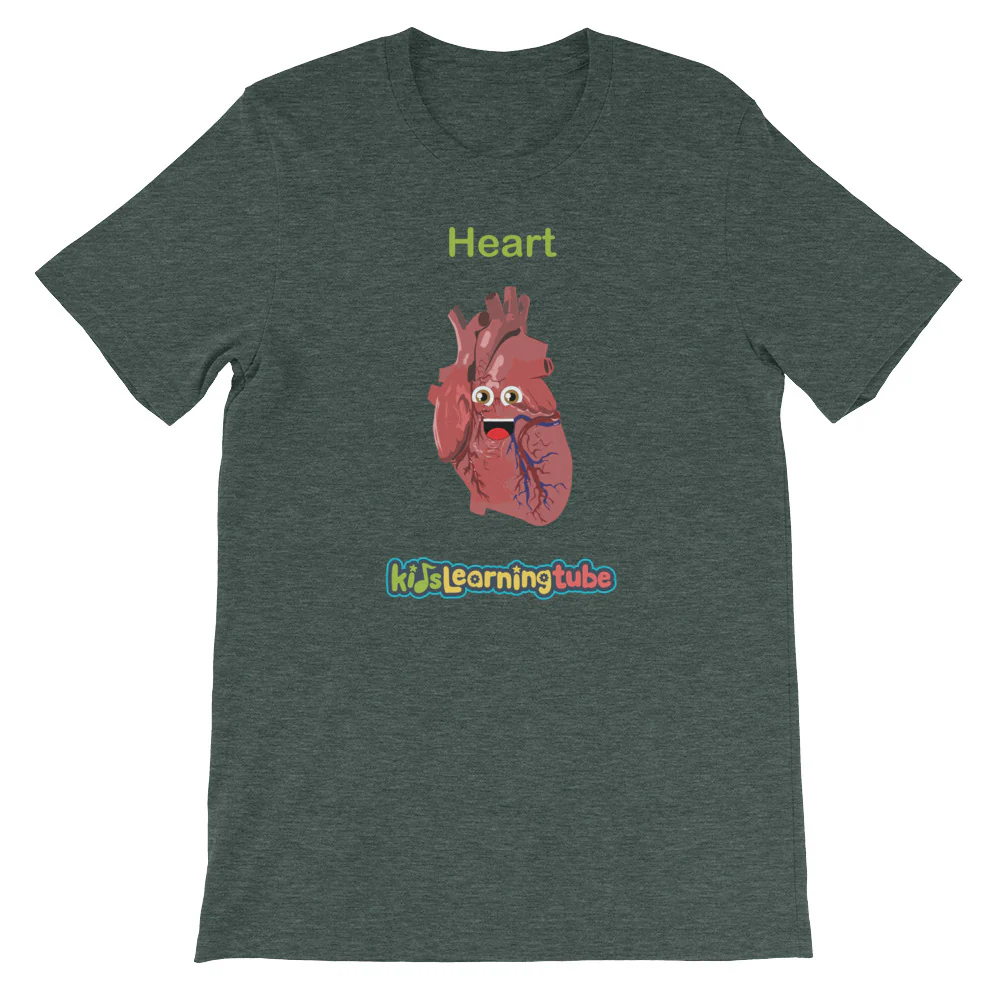 'Heart' Adult Unisex Short-Sleeve T-Shirt - Image 4