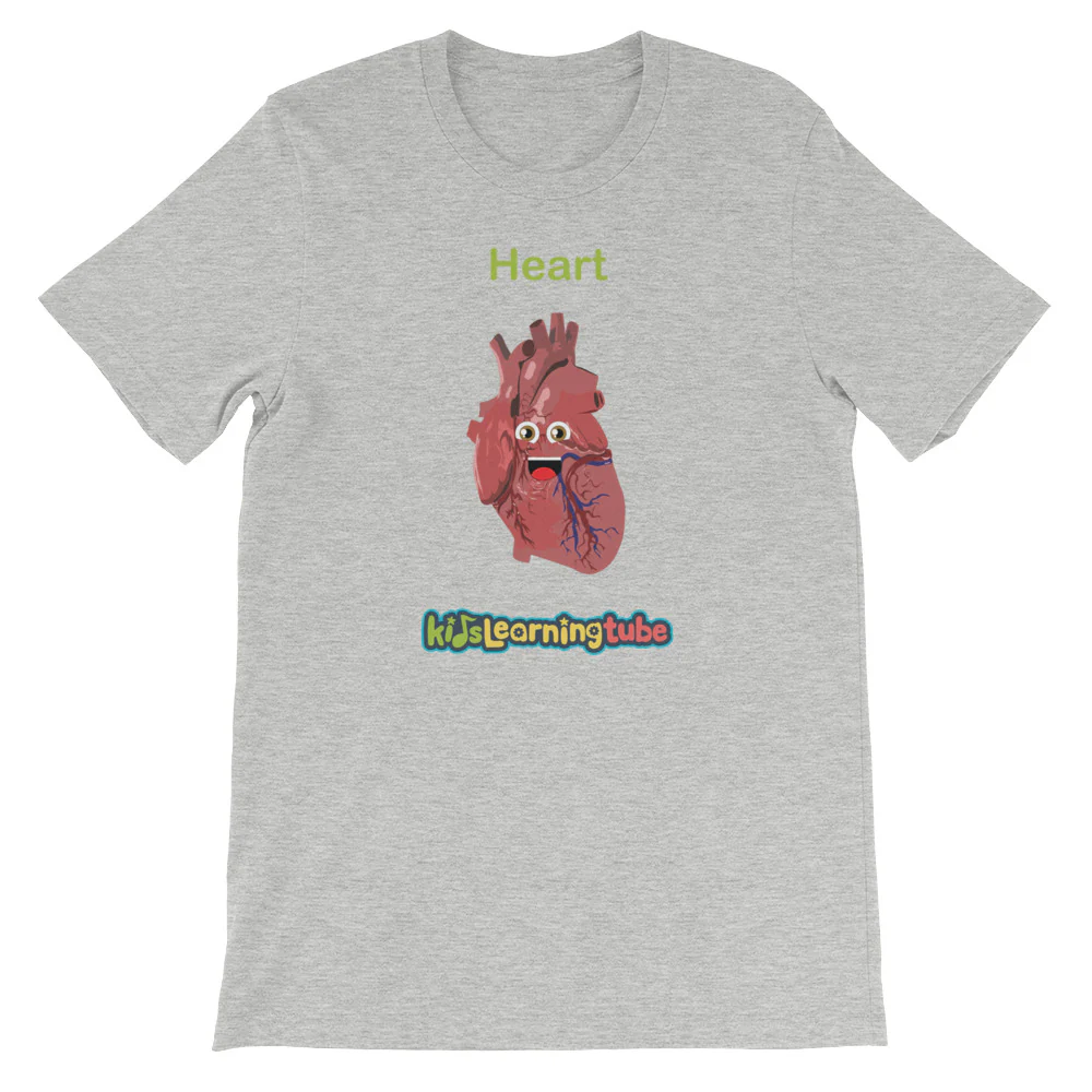 'Heart' Adult Unisex Short-Sleeve T-Shirt - Image 8