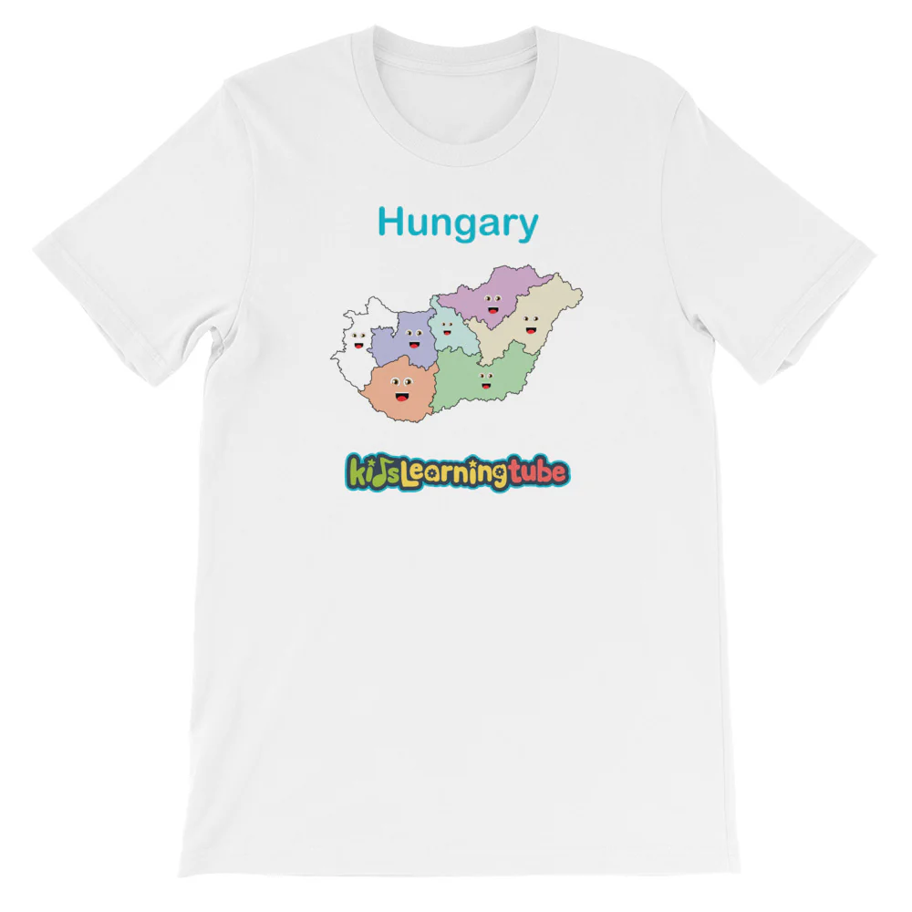 'Hungary' Adult Unisex short sleeve t-shirt