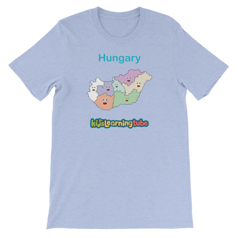 'Hungary' Adult Unisex short sleeve t-shirt - Image 10