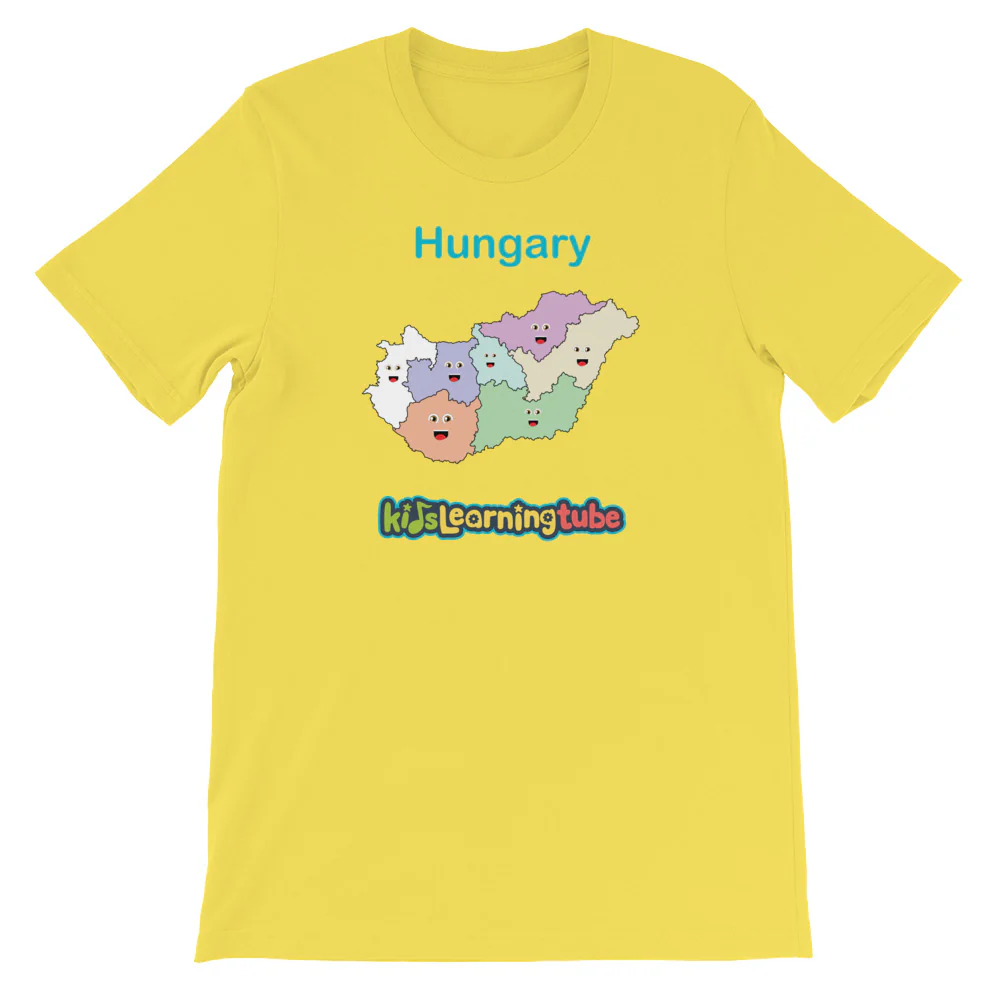 'Hungary' Adult Unisex short sleeve t-shirt - Image 12