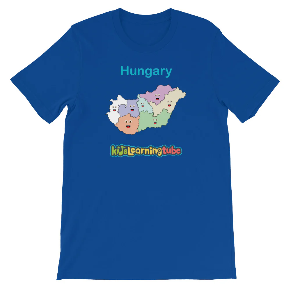 'Hungary' Adult Unisex short sleeve t-shirt - Image 9