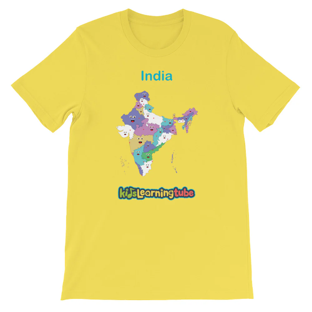 'India' Adult Unisex Short Sleeve T-Shirt - Image 12