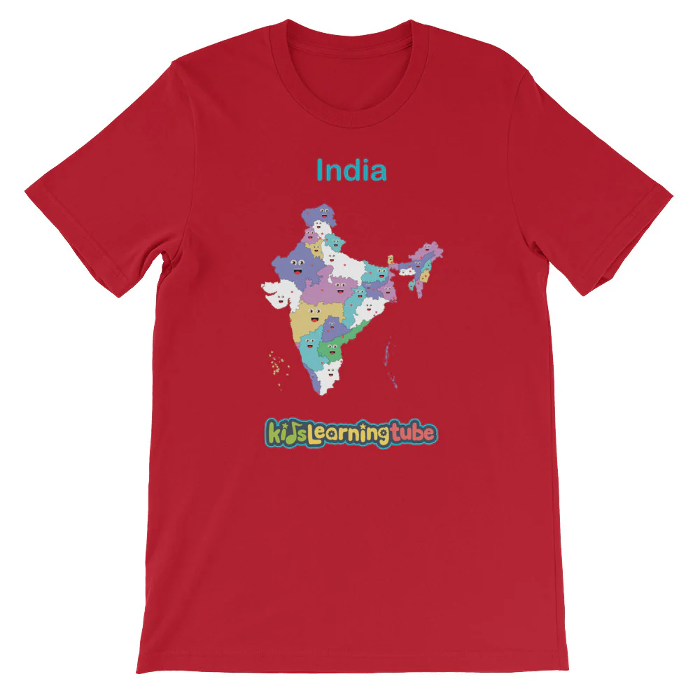 'India' Adult Unisex Short Sleeve T-Shirt - Image 13