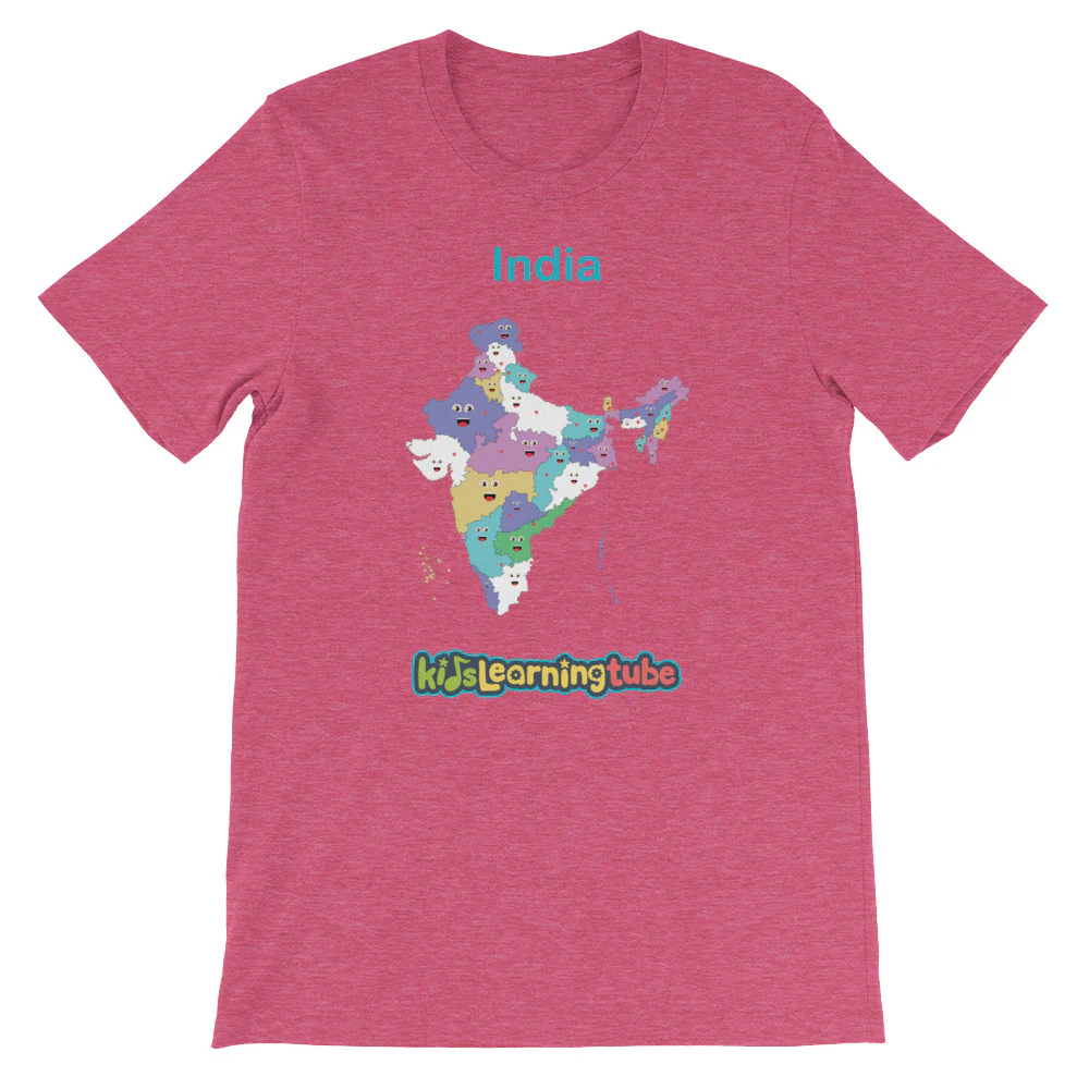 'India' Adult Unisex Short Sleeve T-Shirt - Image 14