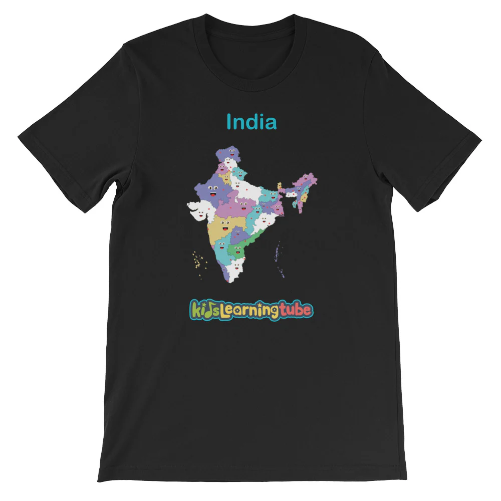 'India' Adult Unisex Short Sleeve T-Shirt - Image 2