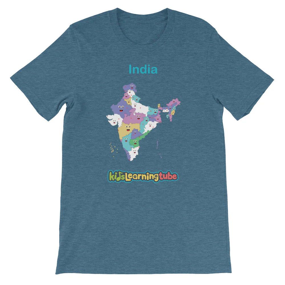 'India' Adult Unisex Short Sleeve T-Shirt - Image 3