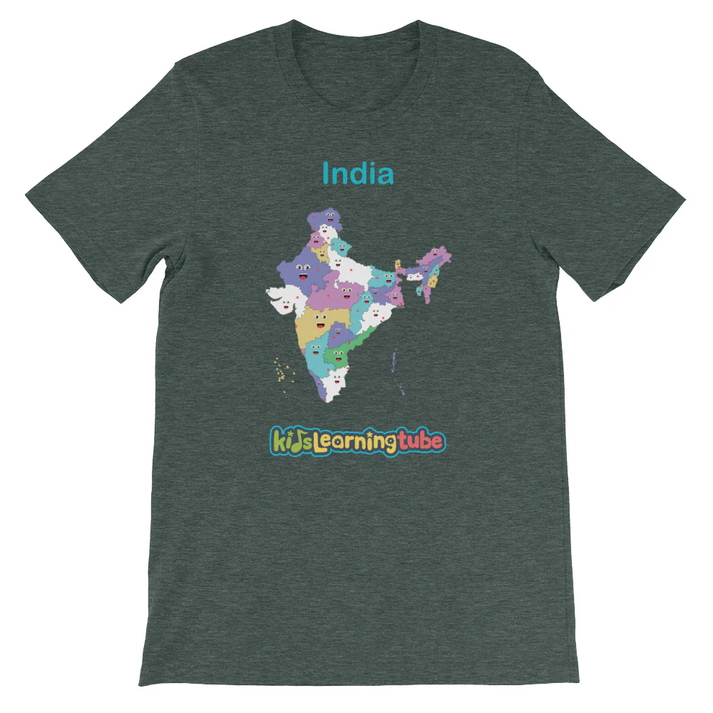 'India' Adult Unisex Short Sleeve T-Shirt - Image 4