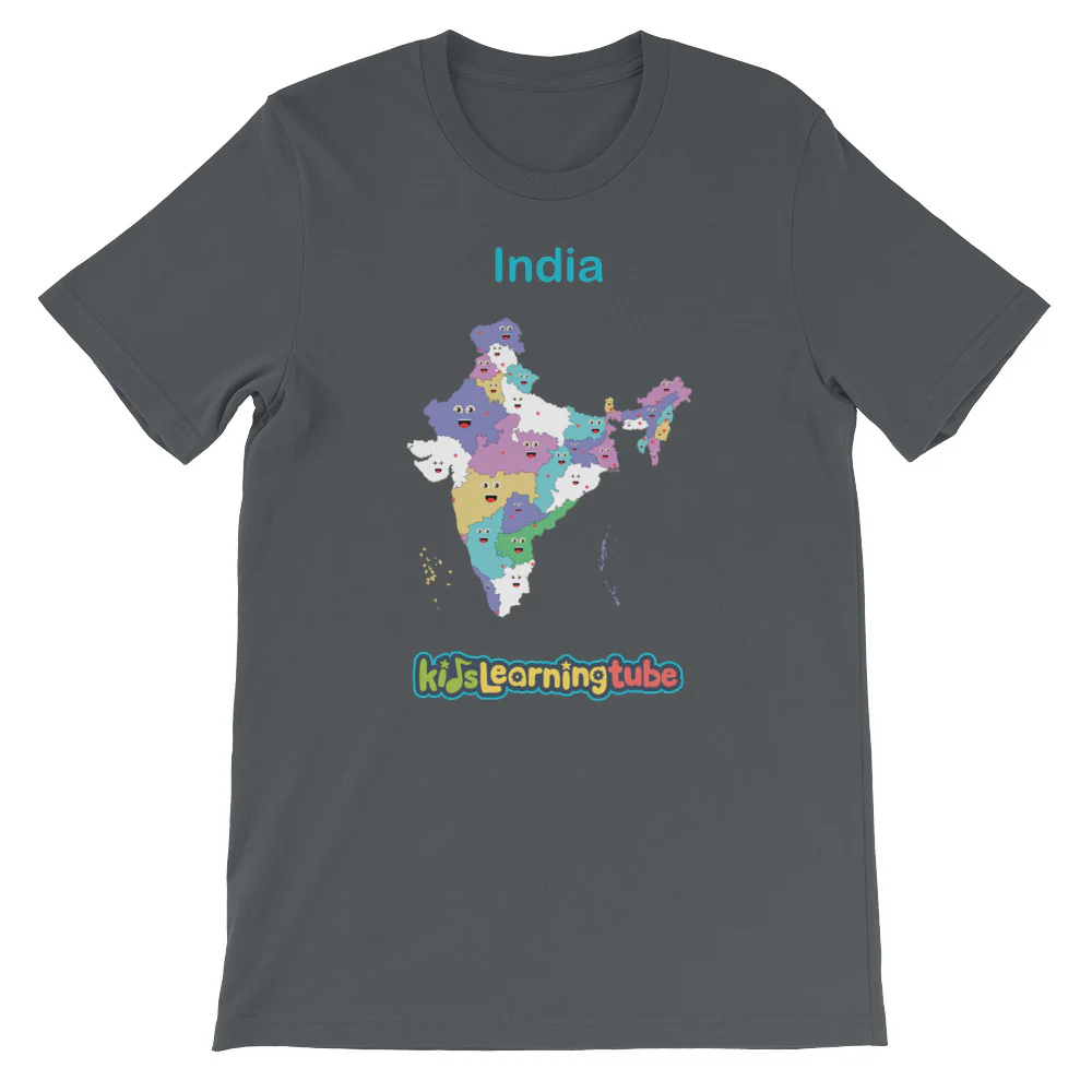'India' Adult Unisex Short Sleeve T-Shirt - Image 5