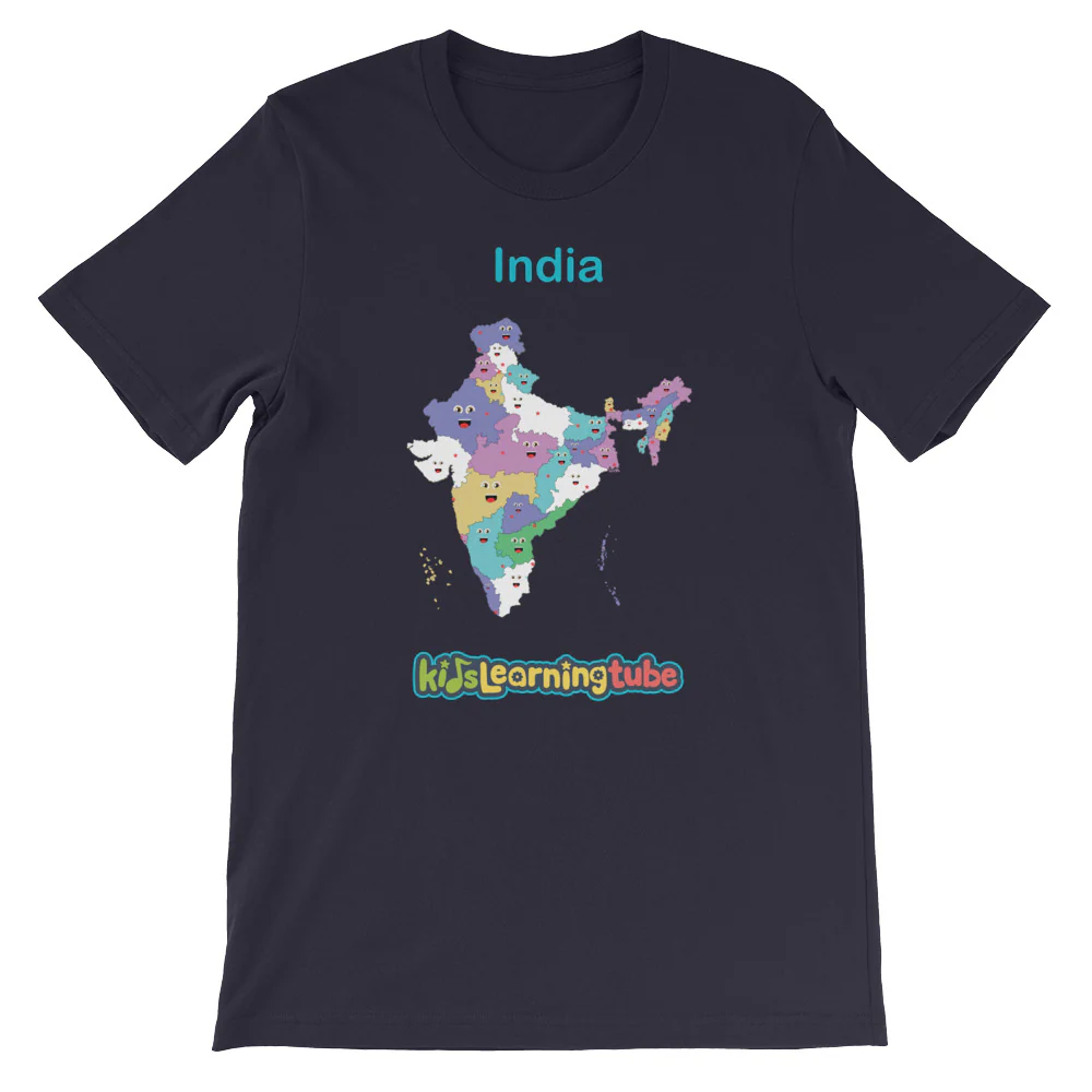 'India' Adult Unisex Short Sleeve T-Shirt - Image 6