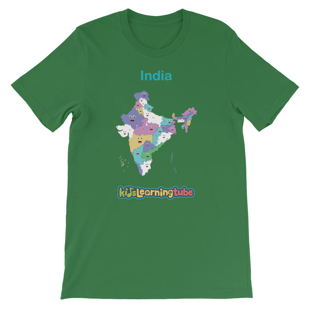 'India' Adult Unisex Short Sleeve T-Shirt - Image 7