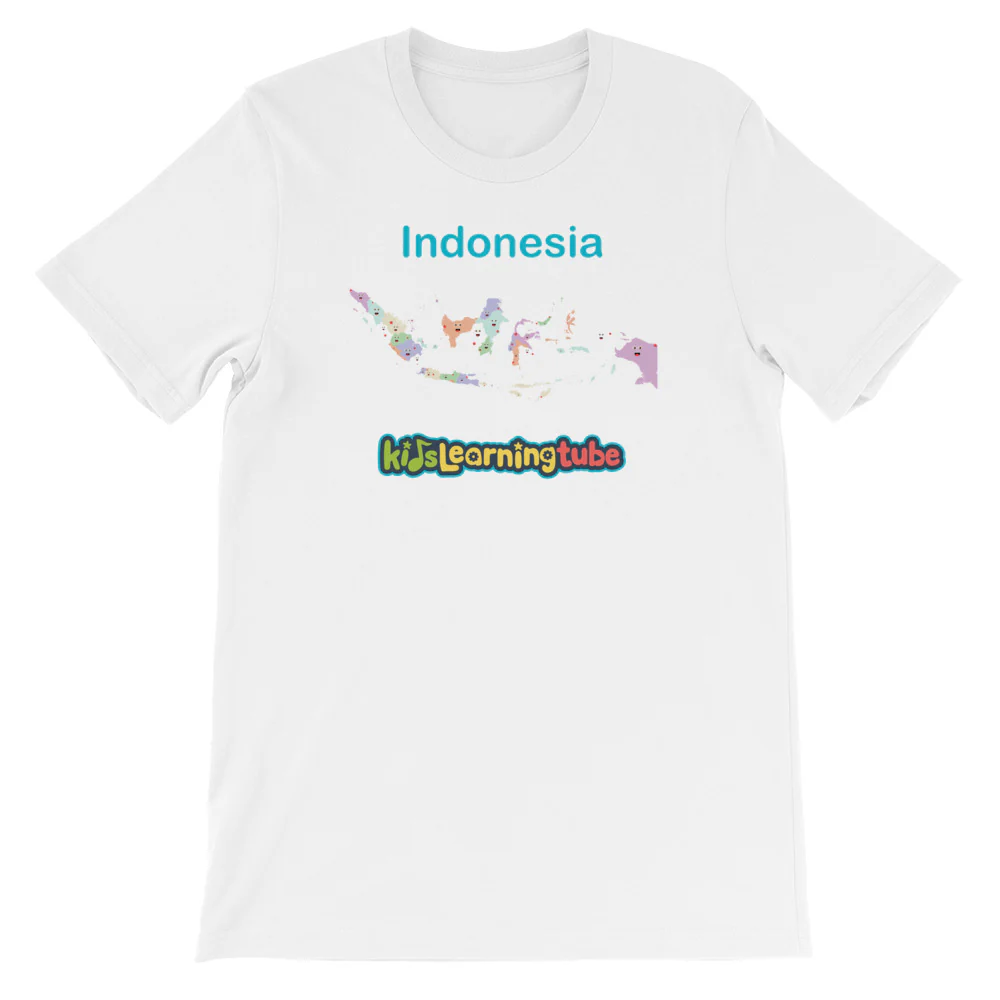 'Indonesia' Adult Unisex Short Sleeve T-Shirt
