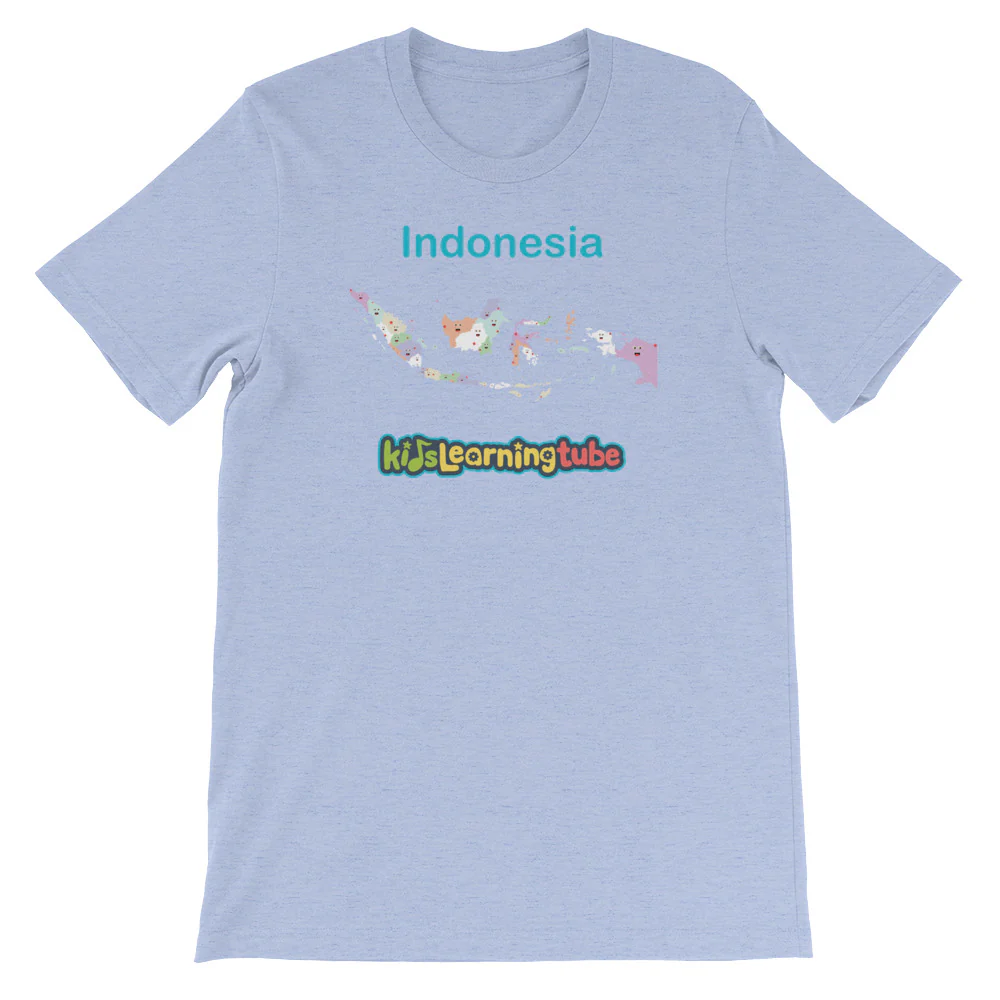 'Indonesia' Adult Unisex Short Sleeve T-Shirt - Image 10
