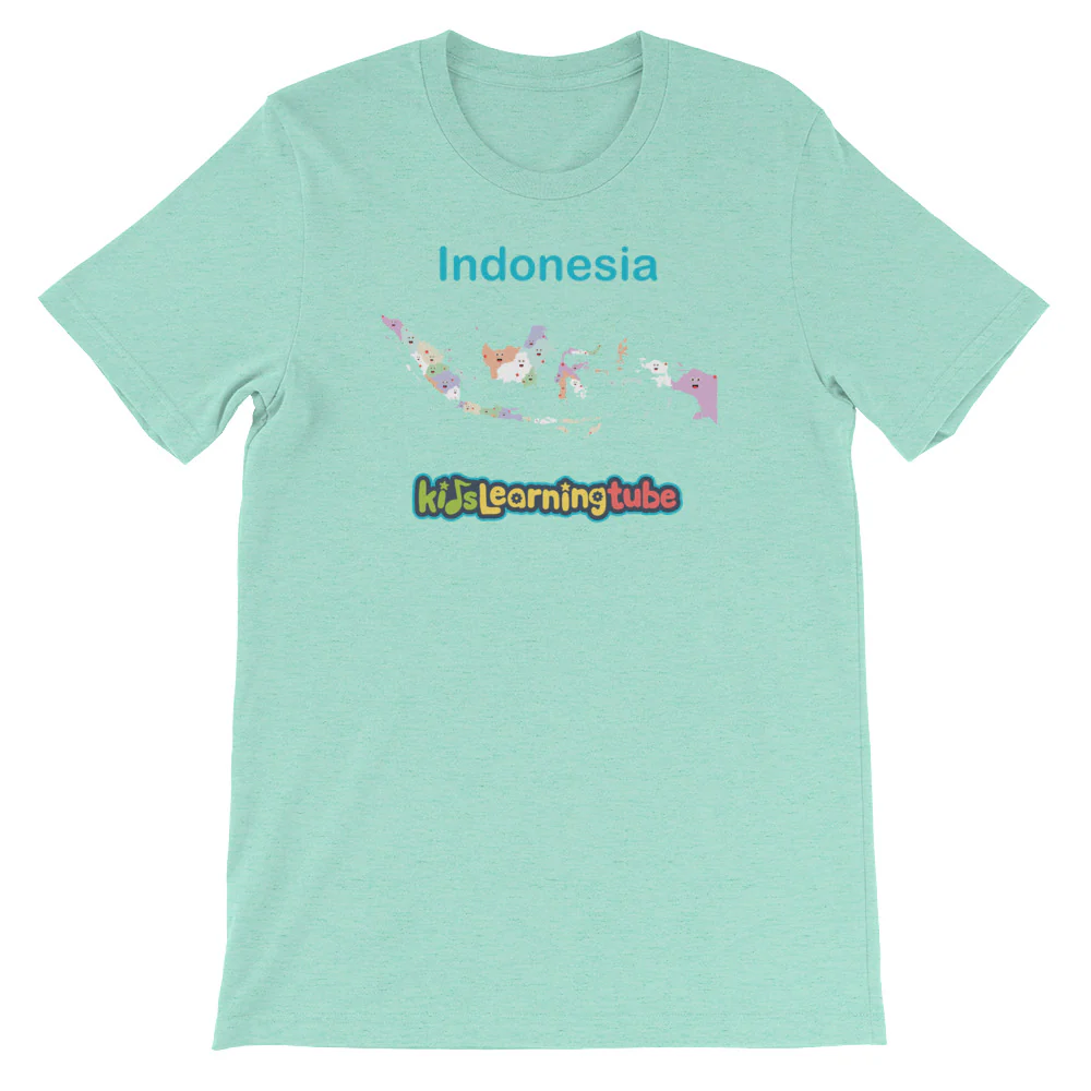 'Indonesia' Adult Unisex Short Sleeve T-Shirt - Image 11