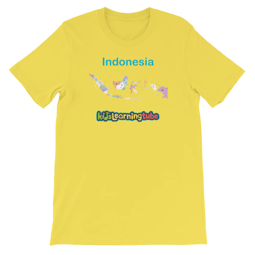 'Indonesia' Adult Unisex Short Sleeve T-Shirt - Image 12