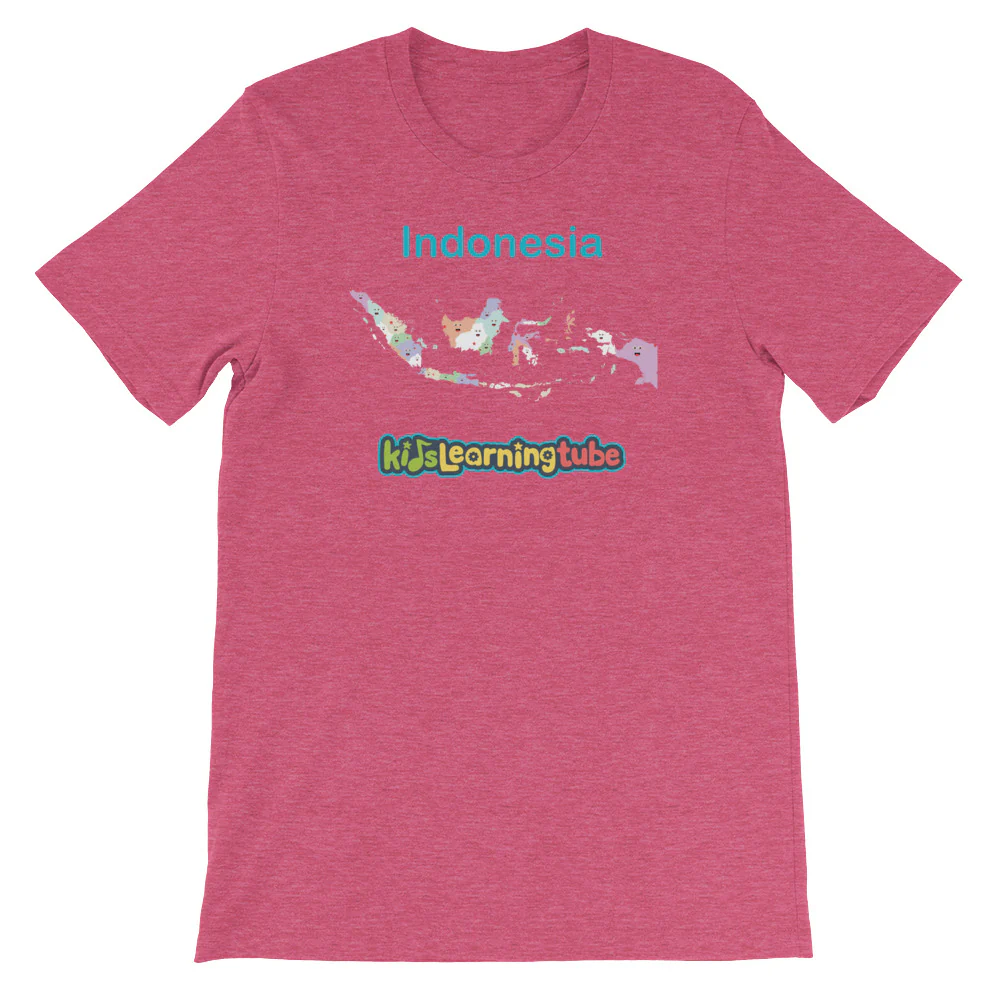 'Indonesia' Adult Unisex Short Sleeve T-Shirt - Image 14