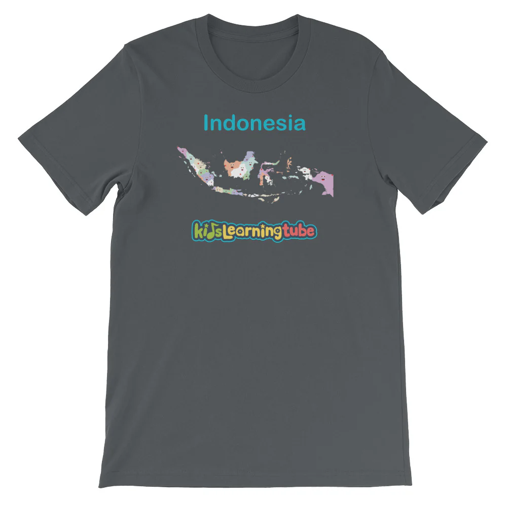 'Indonesia' Adult Unisex Short Sleeve T-Shirt - Image 5