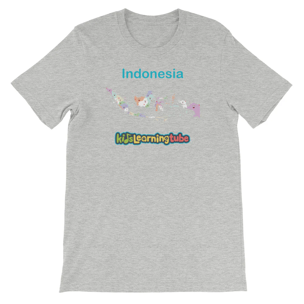 'Indonesia' Adult Unisex Short Sleeve T-Shirt - Image 8