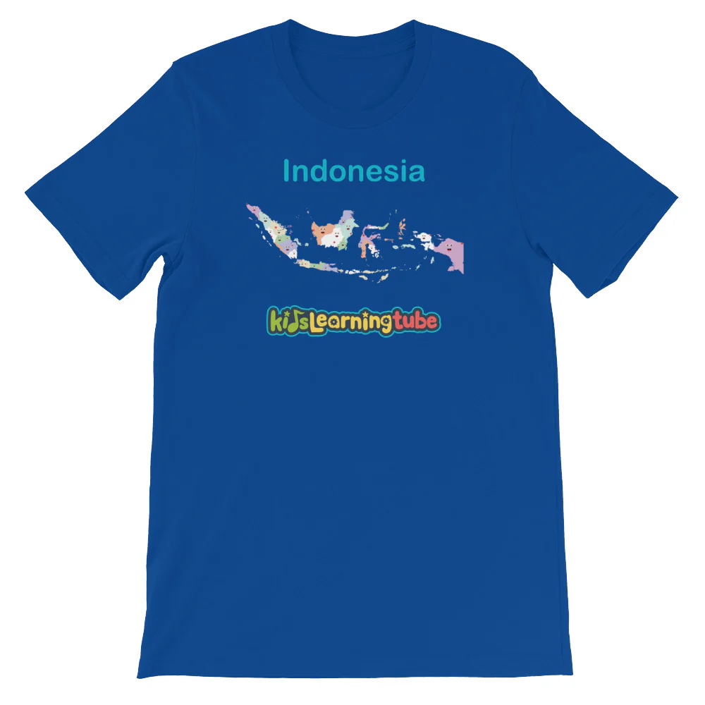 'Indonesia' Adult Unisex Short Sleeve T-Shirt - Image 9