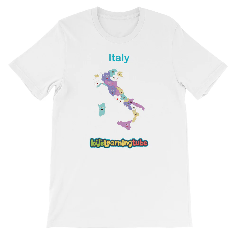 'Italy' Adult Unisex Short Sleeve T-Shirt