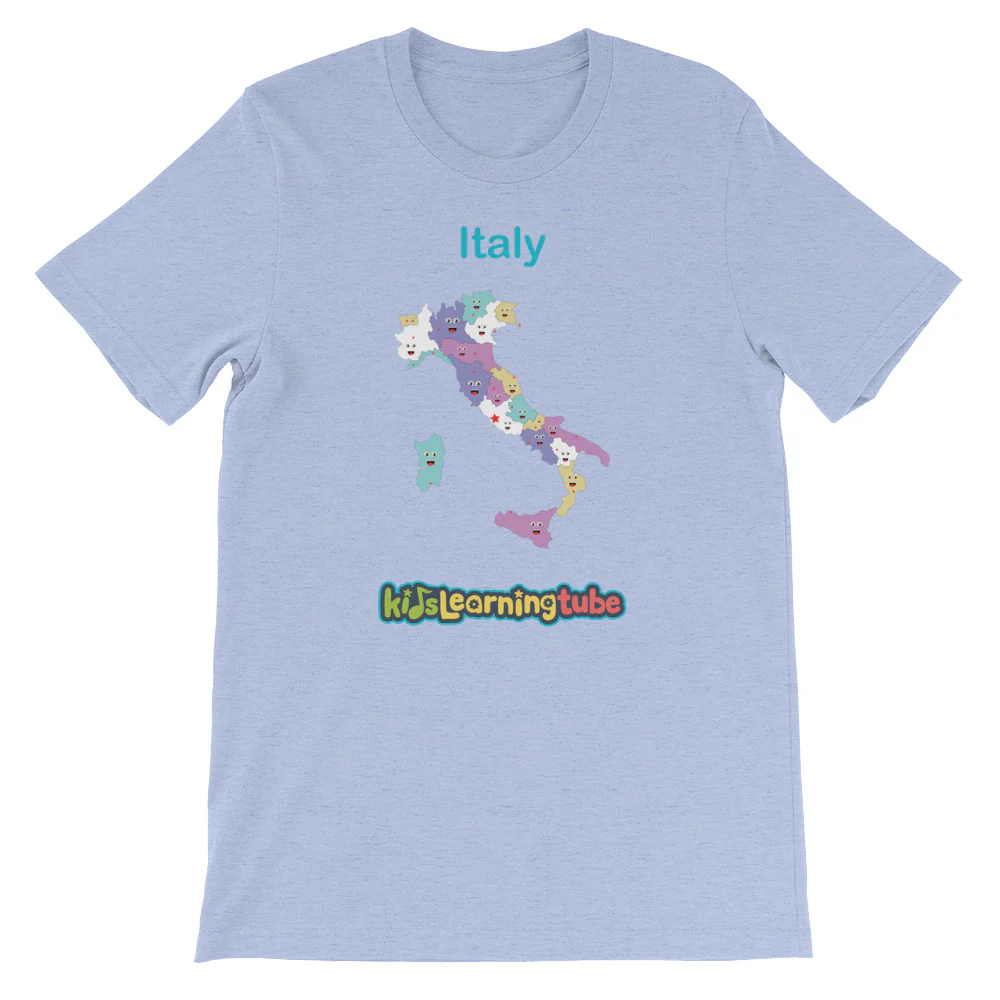 'Italy' Adult Unisex Short Sleeve T-Shirt - Image 10