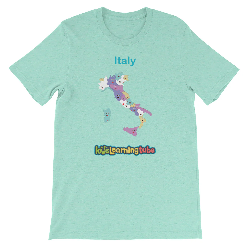 'Italy' Adult Unisex Short Sleeve T-Shirt - Image 11