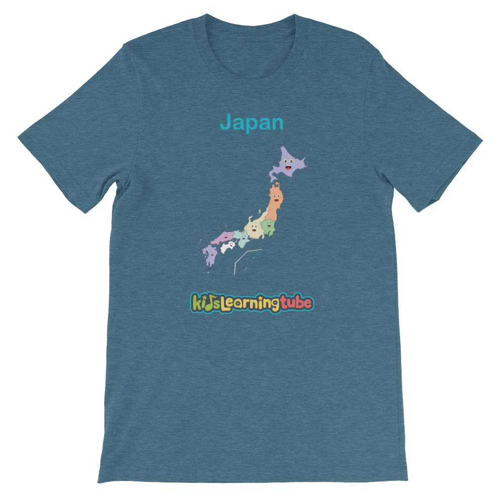 'Japan' Adult Unisex Short Sleeve T-Shirt - Image 3