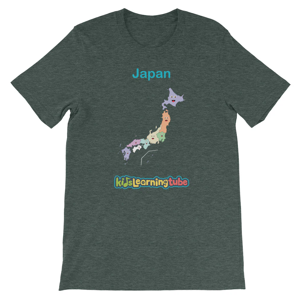 'Japan' Adult Unisex Short Sleeve T-Shirt - Image 4