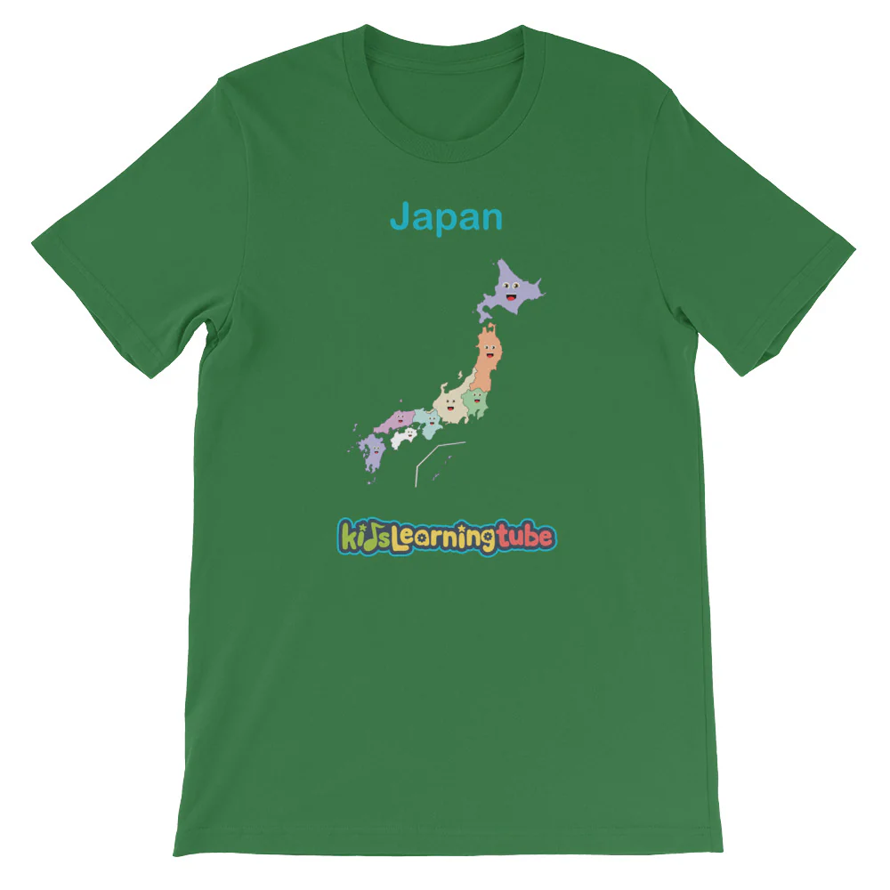 'Japan' Adult Unisex Short Sleeve T-Shirt - Image 7