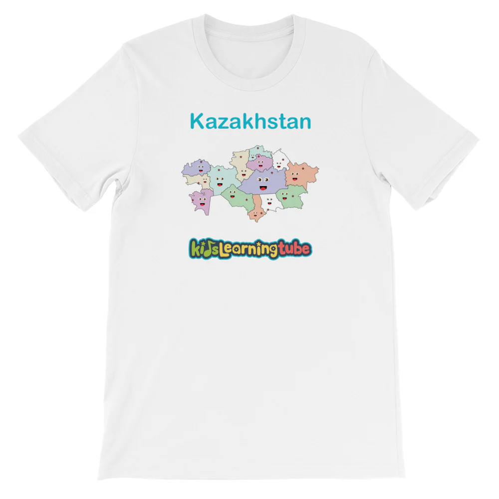 'Kazakhstan' Adult Unisex Short Sleeve T-Shirt