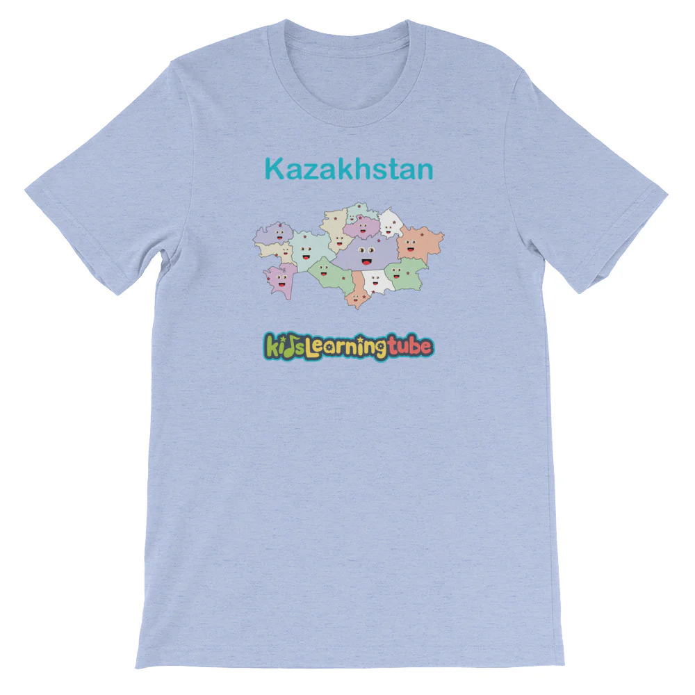 'Kazakhstan' Adult Unisex Short Sleeve T-Shirt - Image 10