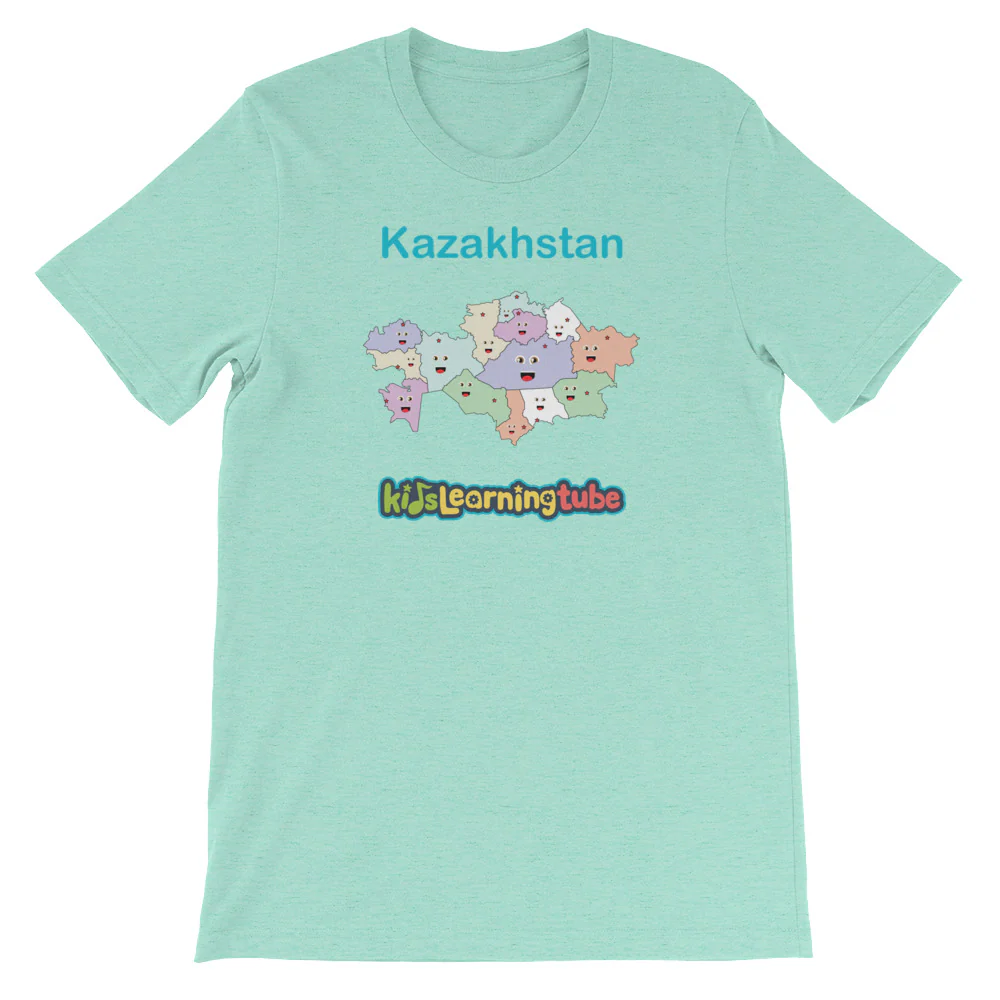 'Kazakhstan' Adult Unisex Short Sleeve T-Shirt - Image 11