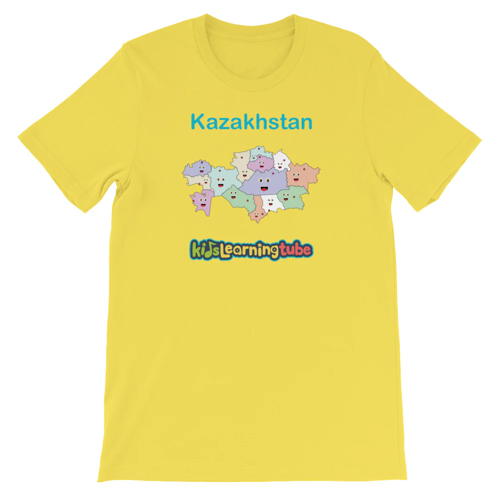 'Kazakhstan' Adult Unisex Short Sleeve T-Shirt - Image 12