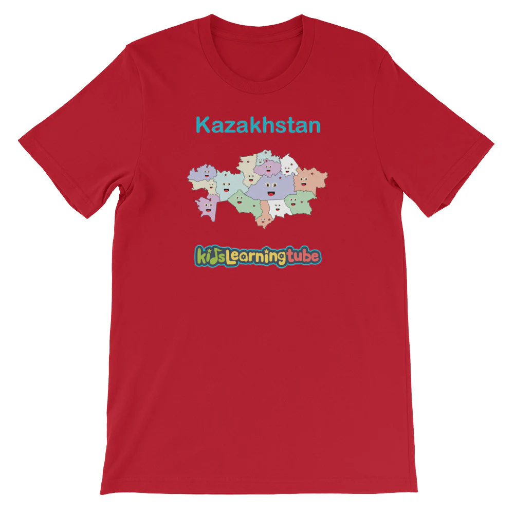 'Kazakhstan' Adult Unisex Short Sleeve T-Shirt - Image 13