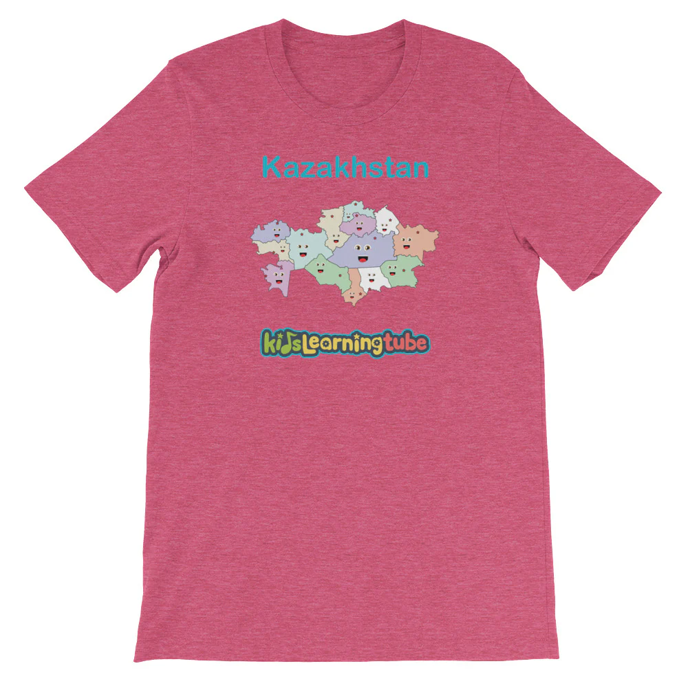 'Kazakhstan' Adult Unisex Short Sleeve T-Shirt - Image 14