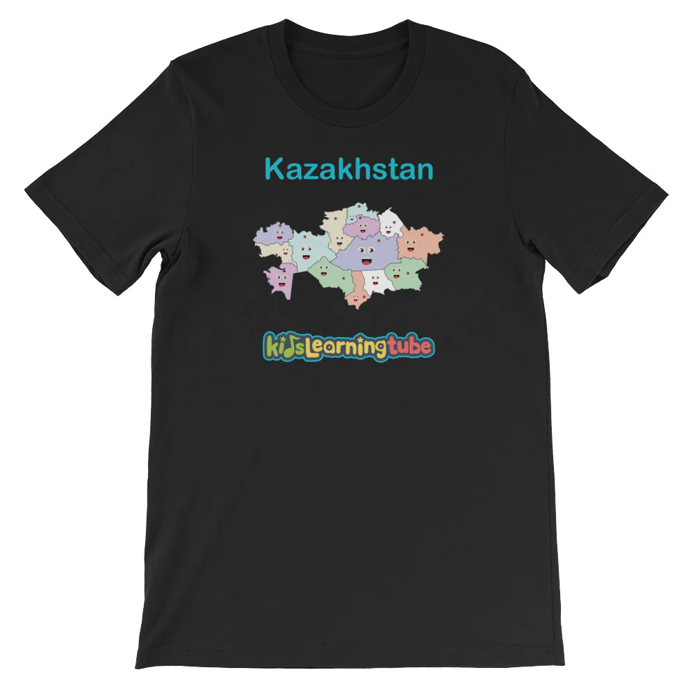 'Kazakhstan' Adult Unisex Short Sleeve T-Shirt - Image 2