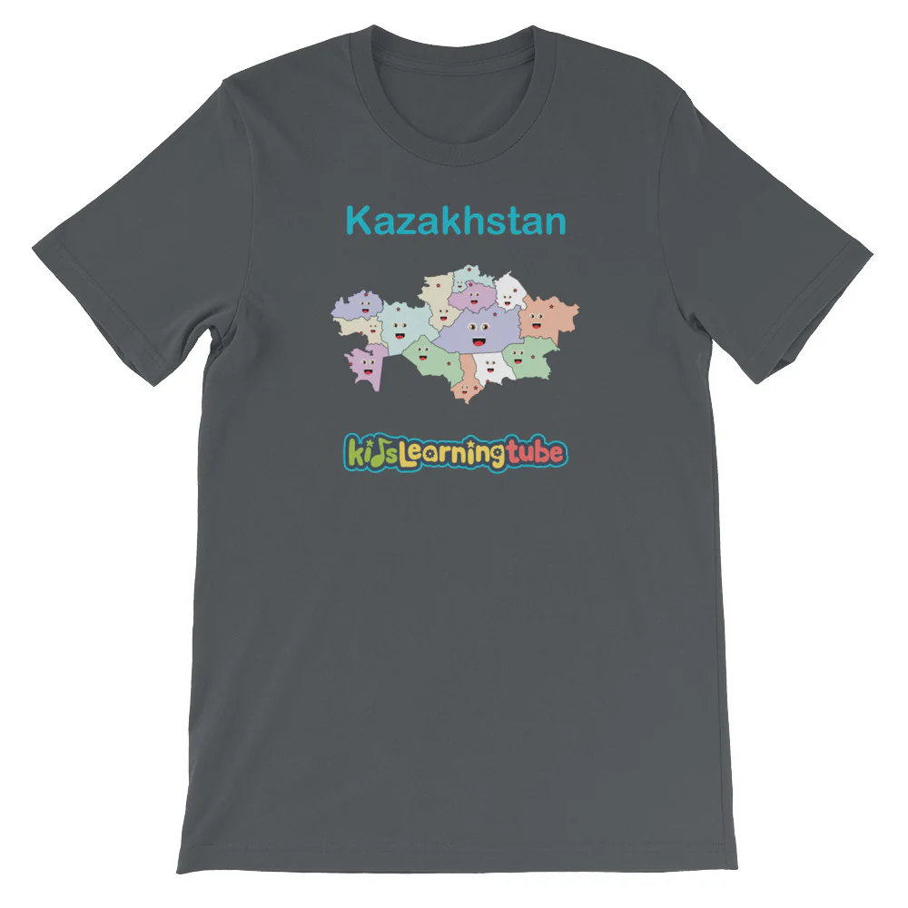 'Kazakhstan' Adult Unisex Short Sleeve T-Shirt - Image 5