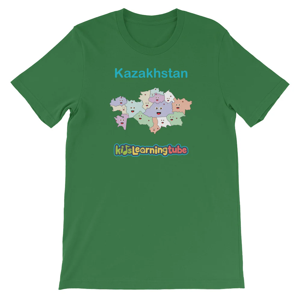 'Kazakhstan' Adult Unisex Short Sleeve T-Shirt - Image 7