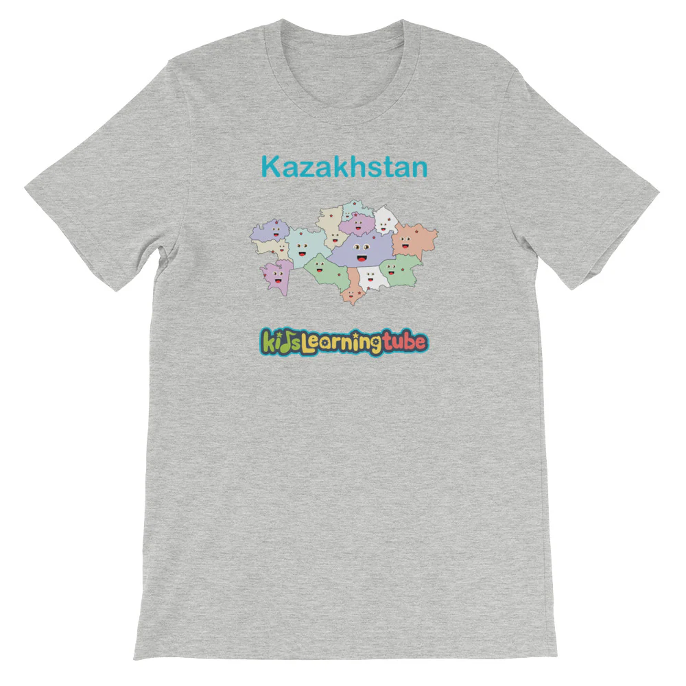 'Kazakhstan' Adult Unisex Short Sleeve T-Shirt - Image 8