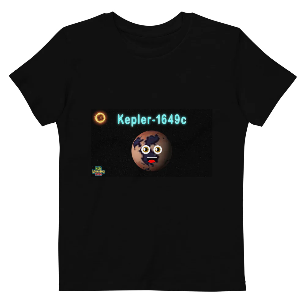 Kepler 1649c - Organic cotton kids t-shirt