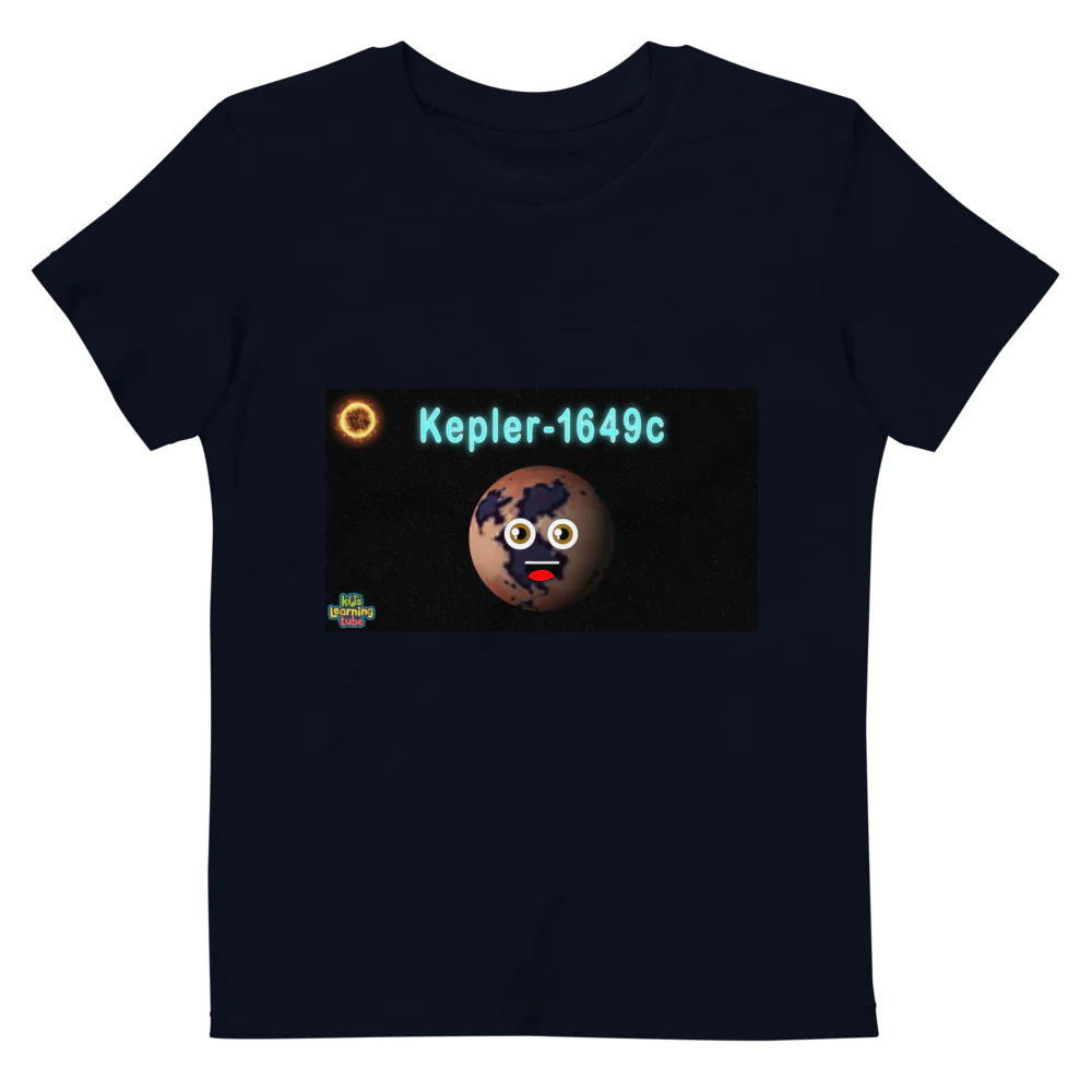 Kepler 1649c - Organic cotton kids t-shirt - Image 2