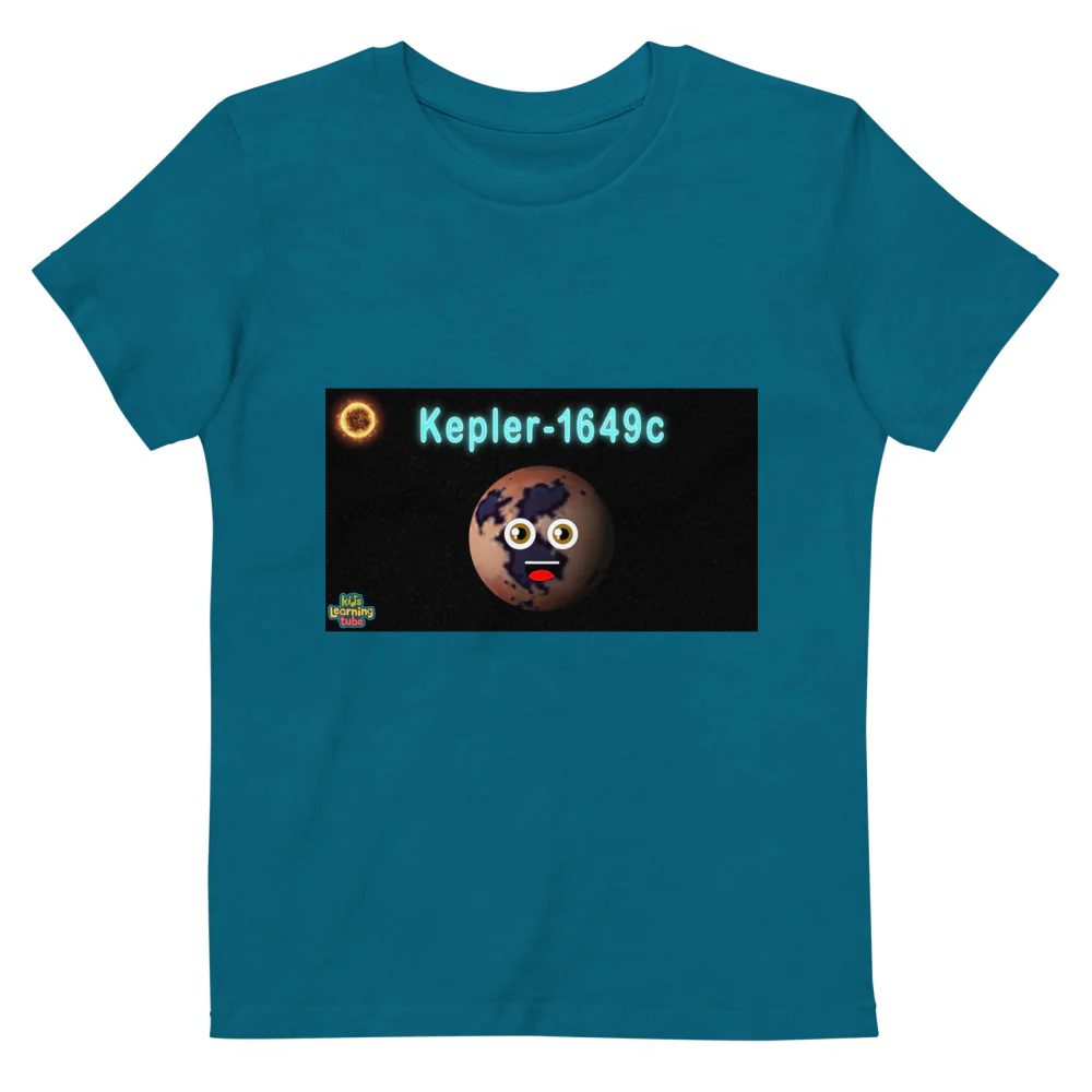 Kepler 1649c - Organic cotton kids t-shirt - Image 3