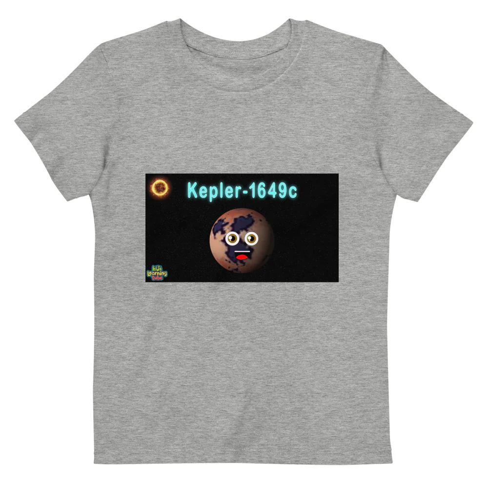 Kepler 1649c - Organic cotton kids t-shirt - Image 4