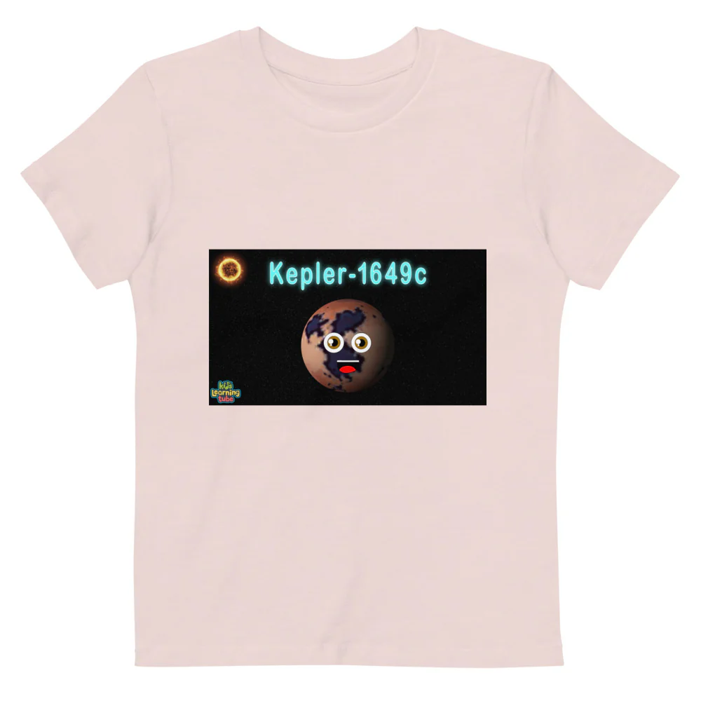 Kepler 1649c - Organic cotton kids t-shirt - Image 5