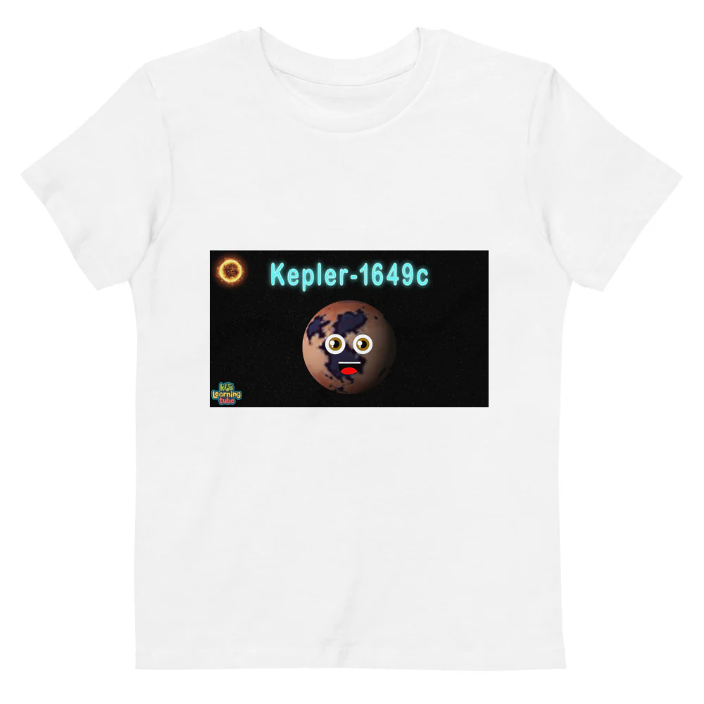 Kepler 1649c - Organic cotton kids t-shirt - Image 6