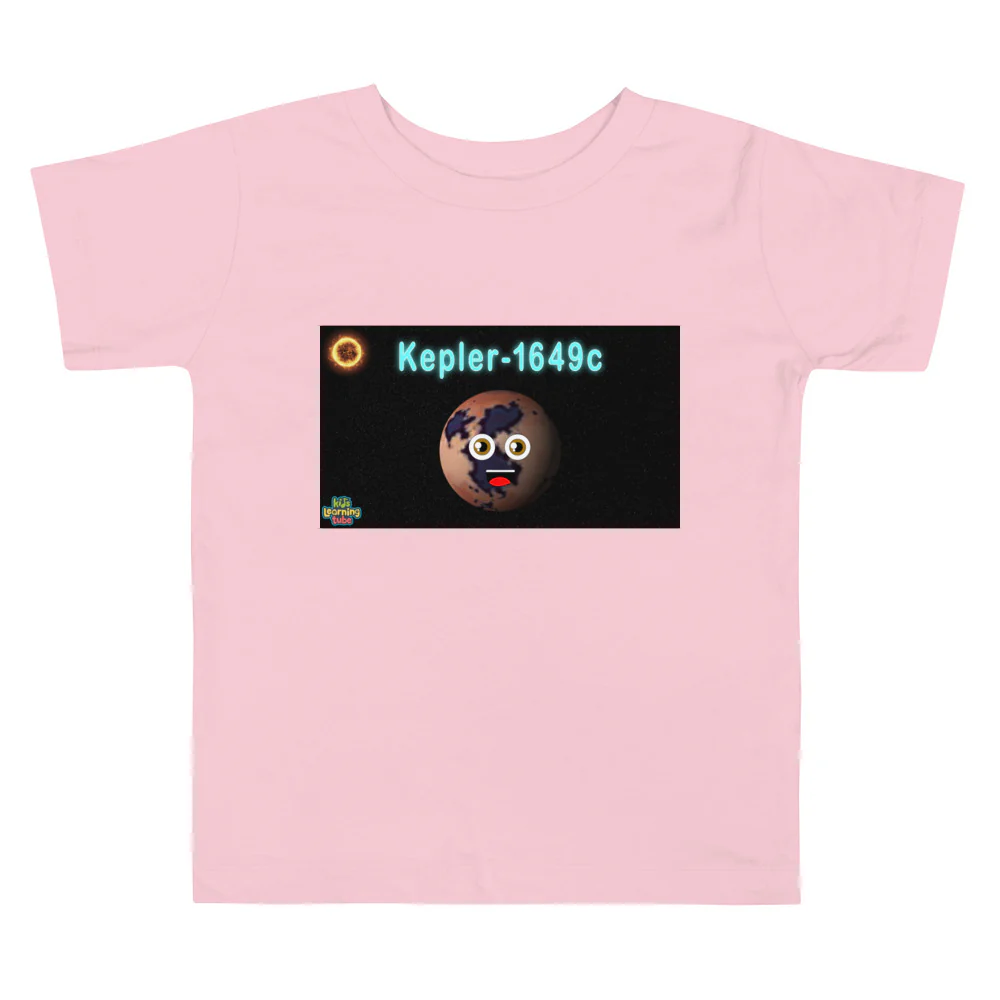 Kepler-1649c - Toddler Short Sleeve Tee - Image 3