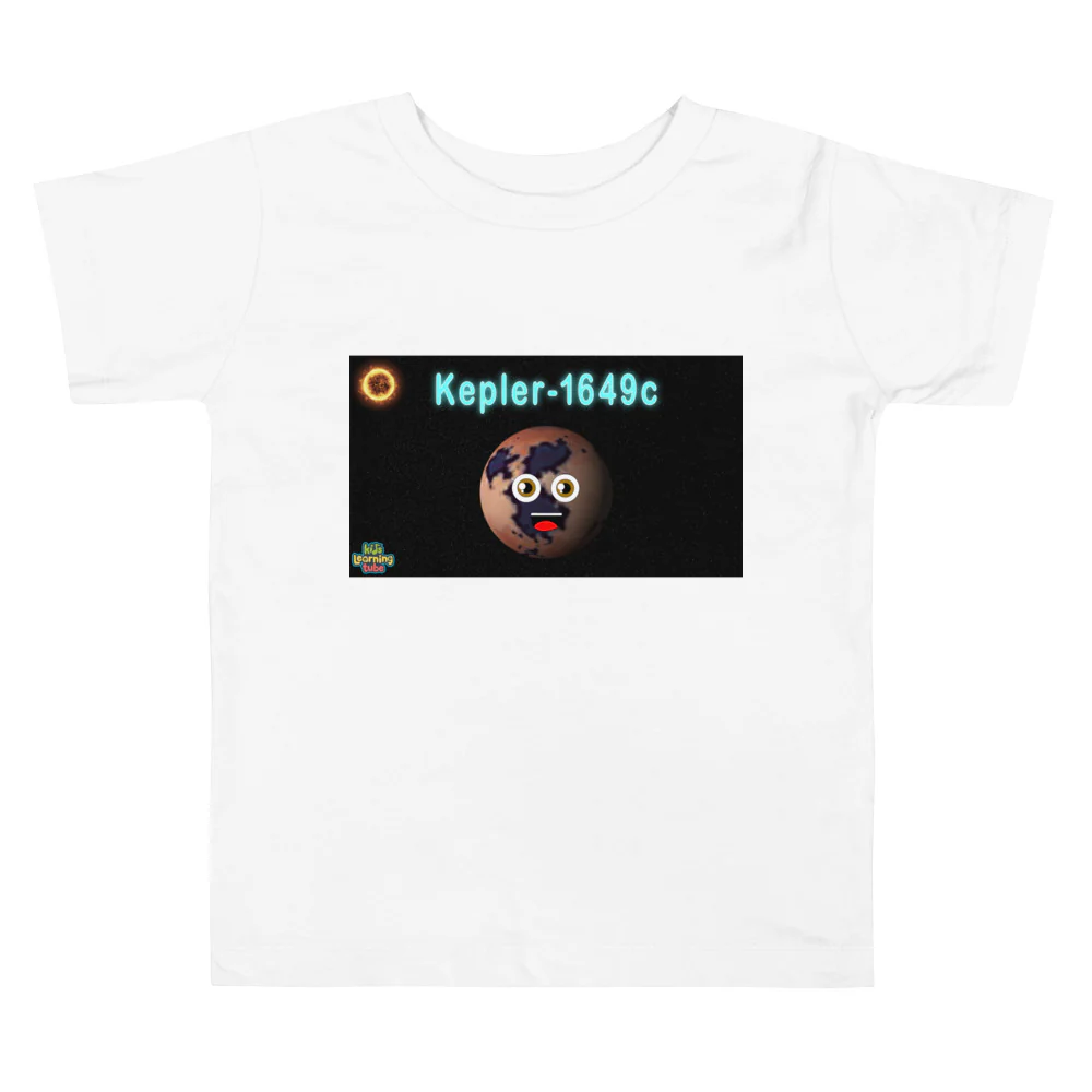 Kepler-1649c - Toddler Short Sleeve Tee - Image 4