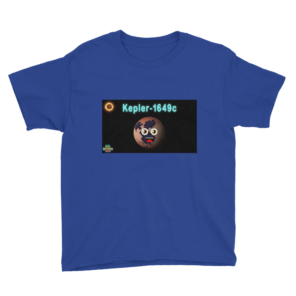 Kepler-1649c - Youth Short Sleeve T-Shirt - Image 4