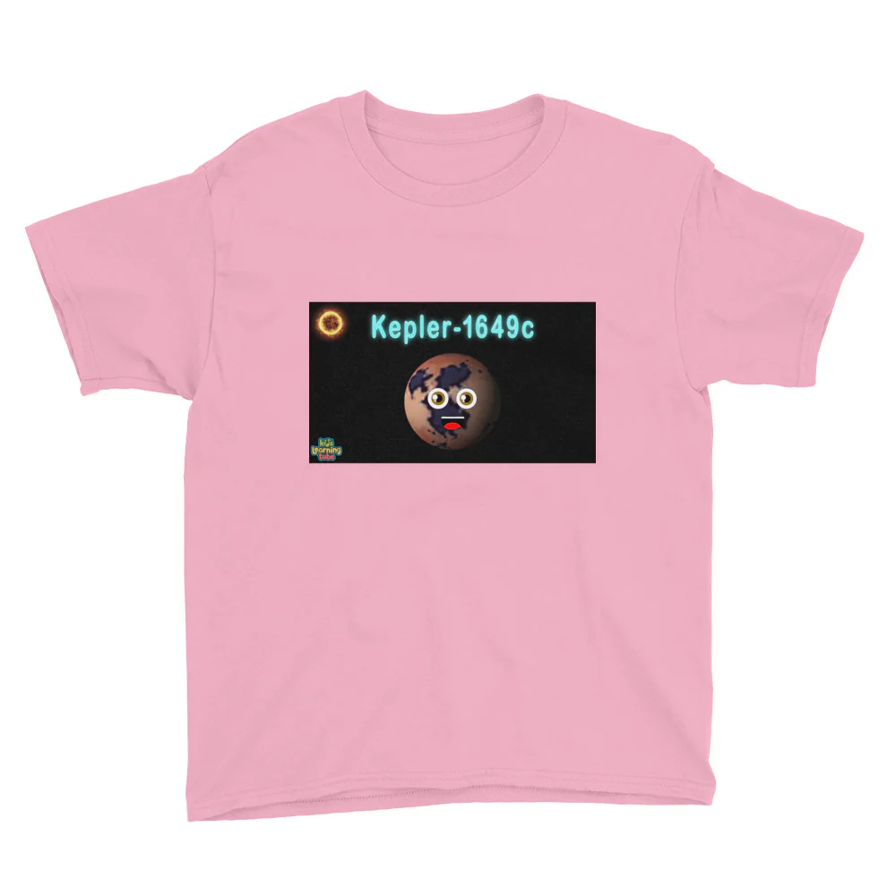 Kepler-1649c - Youth Short Sleeve T-Shirt - Image 7